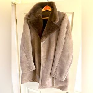 Men’s Shearling Sheepskin coat Old Hyde House 42R